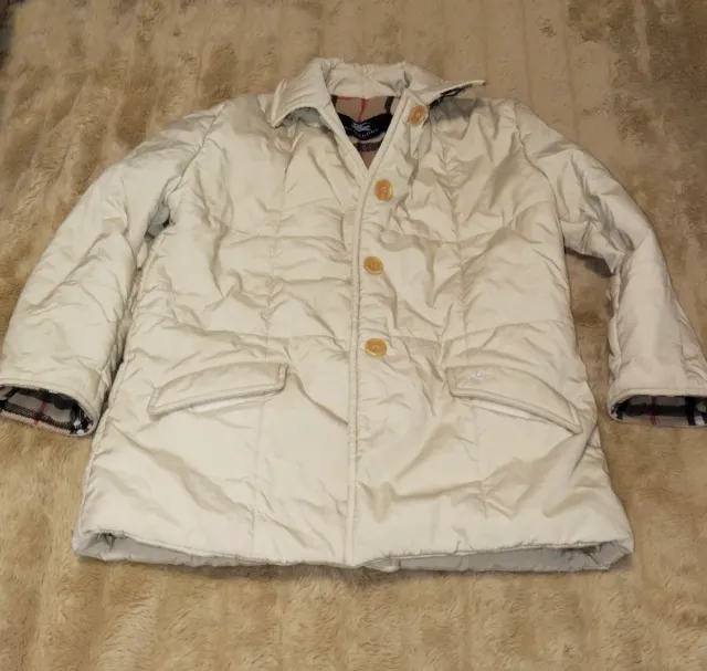 Chaqueta niña beige Talla 6 de burberry