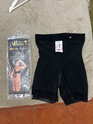 Faja Pitbull Moldeadora Negra Talla M