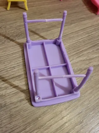 Casa de muñecas plegable rosa