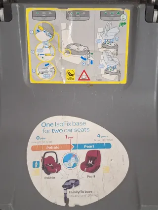 Maxi-Cosi Grupo 0 con Base Isofix