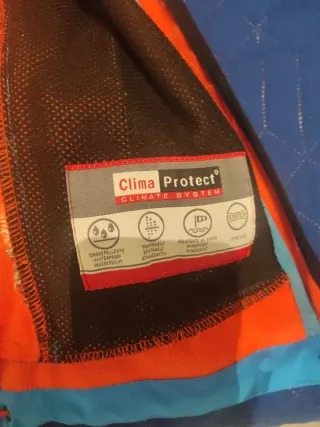 Giacca CMP azzurra con cappuccio