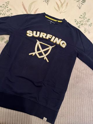 Sudadera Álvaro Moreno Azul Talla XS