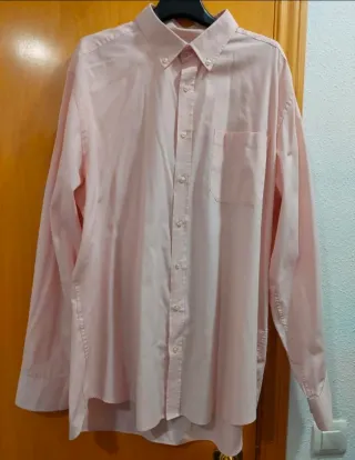 Camisa rosa hombre