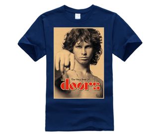 Camiseta The Doors Jim Morrison Azul