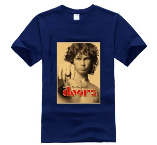 Camiseta The Doors Jim Morrison Azul