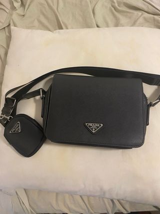 Bandolera Prada Negra