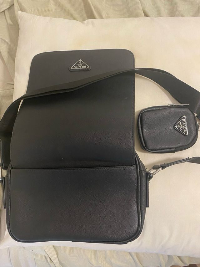 Bandolera Prada Negra