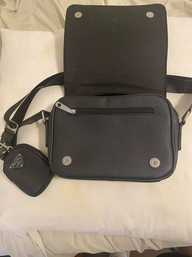 Bandolera Prada Negra