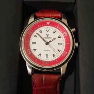 Reloj Viceroy Unisex Rojo y Plateado