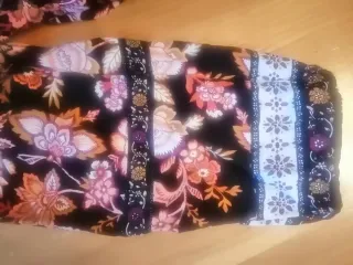 Vestido largo estampado floral