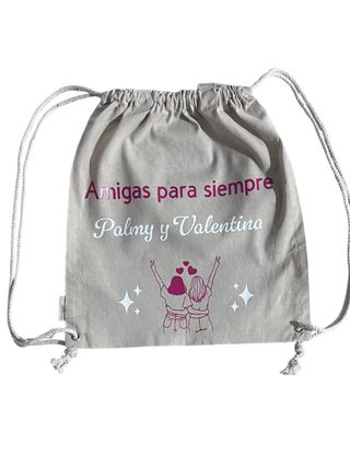 Mochila personalizada Amigas para siempre