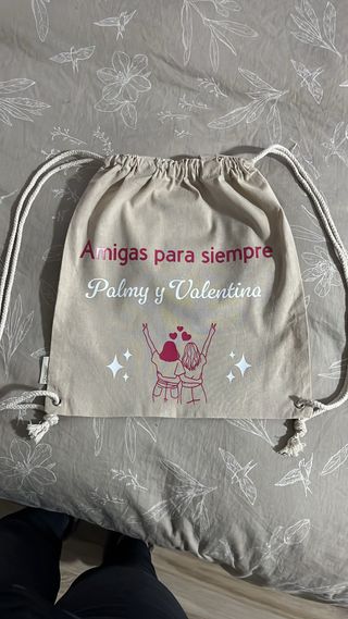 Mochila personalizada Amigas para siempre