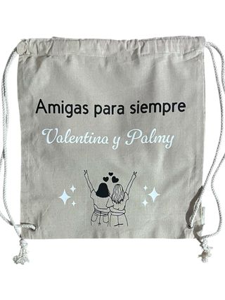 Mochila personalizada Amigas para siempre