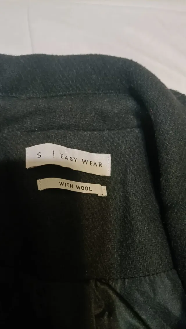 Abrigo Easy Wear Negro Talla S