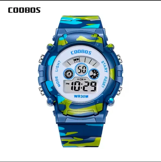 Reloj COOBOS para niños impermeable