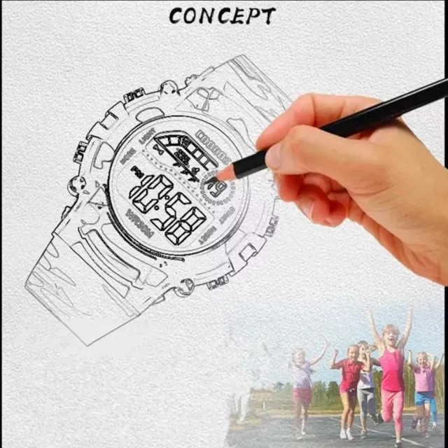 Reloj COOBOS para niños impermeable