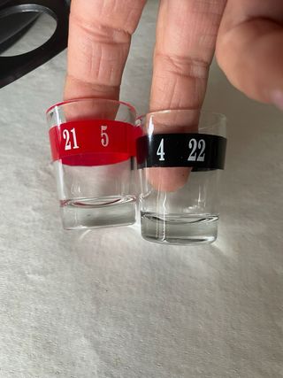 Gioco Roulette da bere con bicchierini