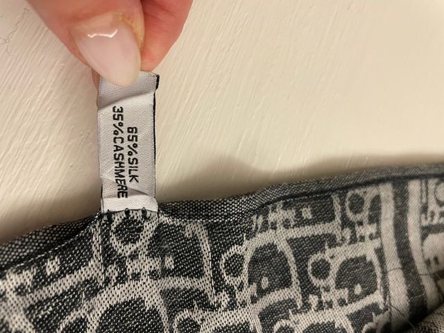 Sciarpa Christian Dior monogram