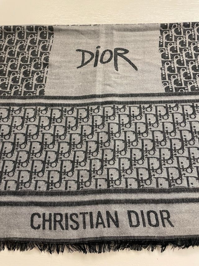 Sciarpa Christian Dior monogram