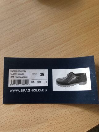 Zapatos náuticos Spagnolo niño