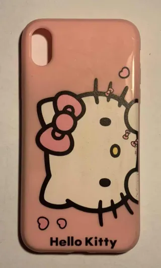 Cover iPhone XR Hello Kitty Rosa