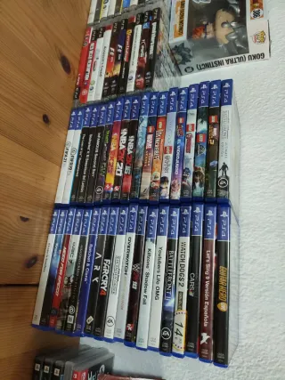 Lote Juegos PS4, PS3, PSP, Switch, PC, Saturn