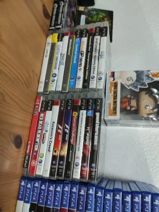 Lote Juegos PS4, PS3, PSP, Switch, PC, Saturn