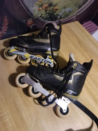 Patines Hockey Easton Negro/Dorado