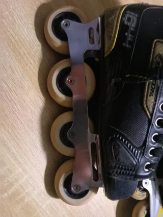 Patines Hockey Easton Negro/Dorado