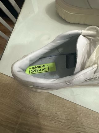 Botines Adidas Talla 41 Beige/Blanco