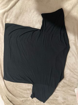 Camiseta Domyos Negra con Mensaje blanco