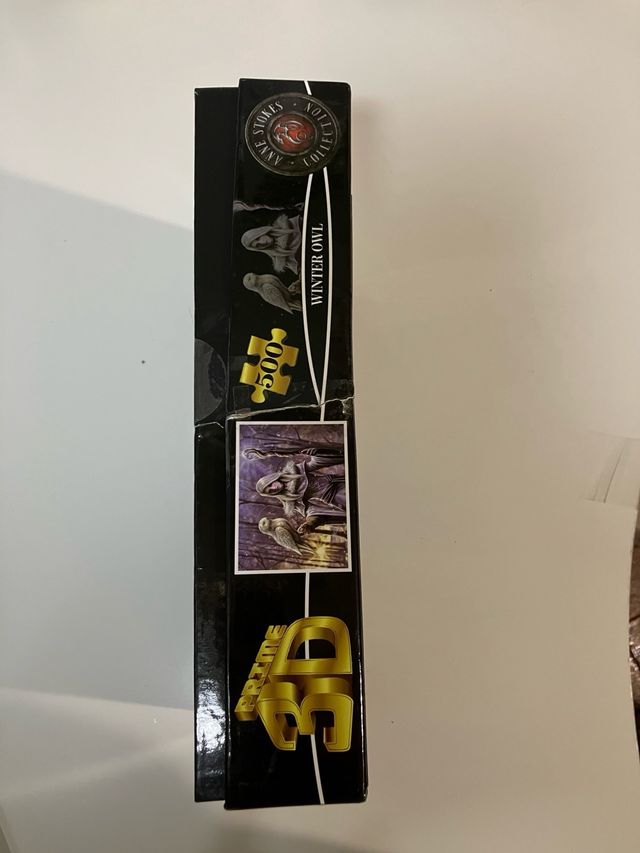 Puzzle 3D Anne Stokes Winter Owl 500 pezzi