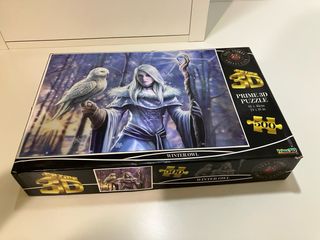 Puzzle 3D Anne Stokes Winter Owl 500 pezzi
