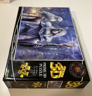 Puzzle 3D Anne Stokes Winter Owl 500 pezzi