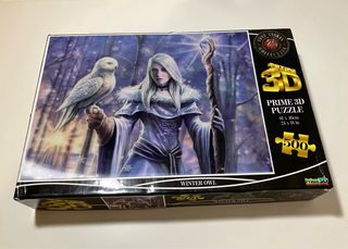 Puzzle 3D Anne Stokes Winter Owl 500 pezzi