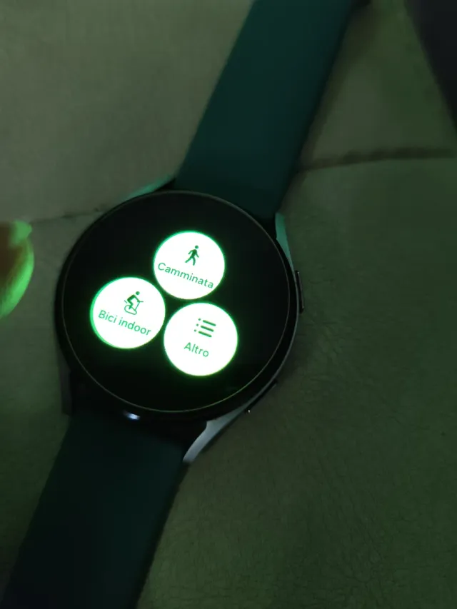 Samsung Galaxy Watch 4 Verde/Plata