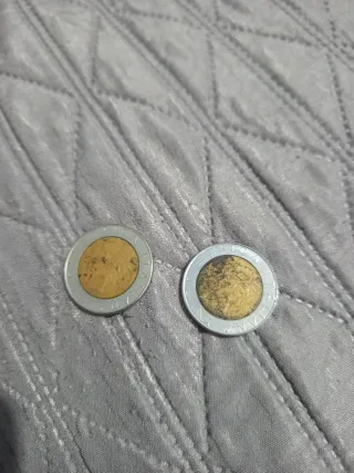 2 Monete 500 Lire 1982 e 1985