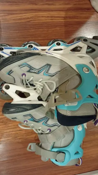 Patines en línea infantiles extensibles de 32 a 36