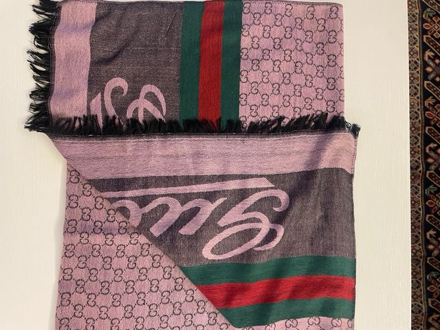 Sciarpa Gucci in lana misura 170 x 70