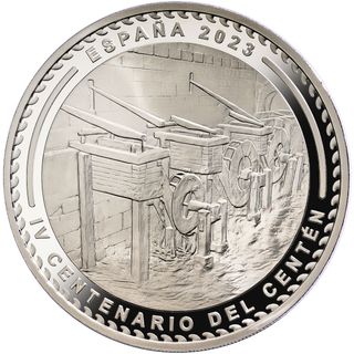 10 euros 2023 - Joyas del Museo: 400 años Centén