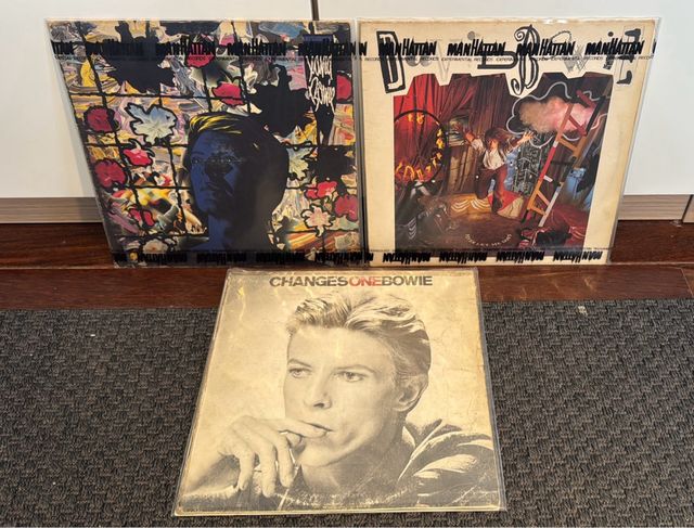 Lote 3 Vinilos David Bowie