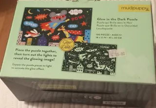 Puzzle Glow in the Dark 100 Piezas Mudpuppy
