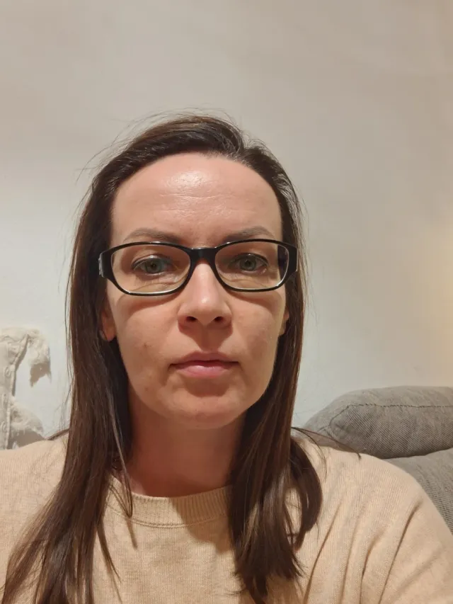 Montura Gafas Chanel Negra y Plateada . Original