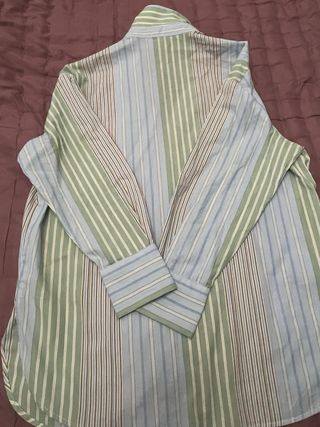 Camisa oversize Mango rayas