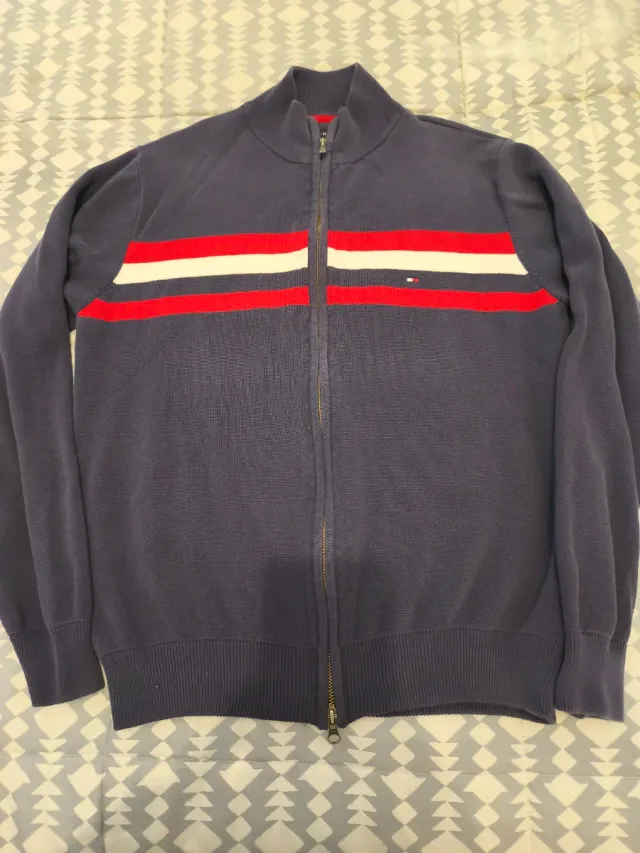 Chaqueta Tommy Hilfiger Azul y Roja