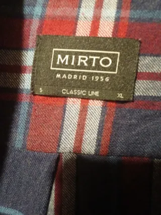 Camisa de cuadros MIRTO Talla XL