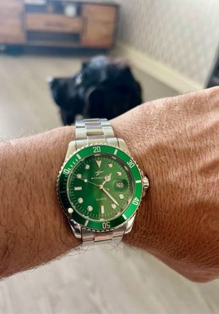 Reloj RICECO verde y negro