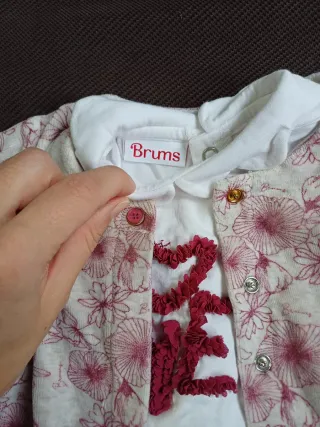 Set 3 pezzi Brums pantalone giacca maglietta