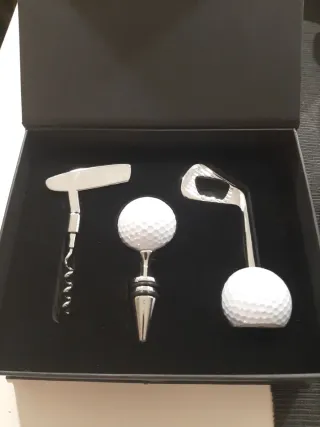 Set de 3 Accesorios de Bar con Diseño de Golf