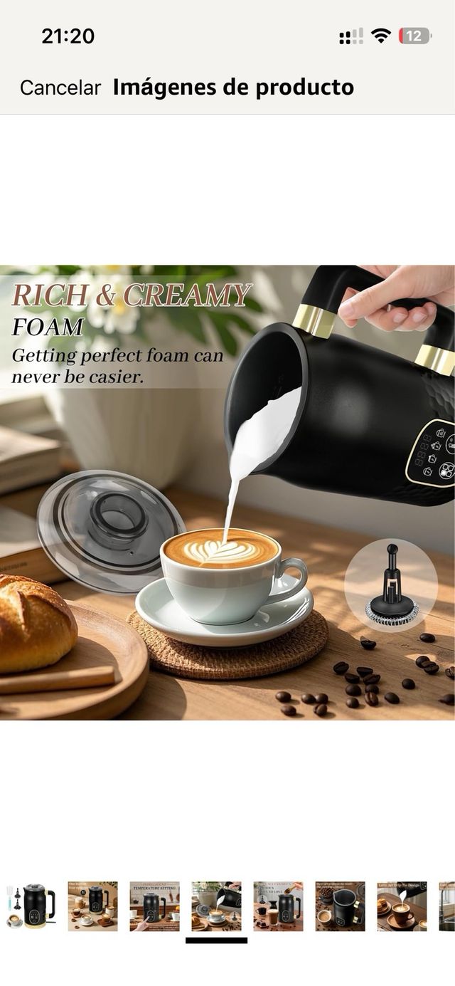 Espumador de leche eléctrico NUEVO